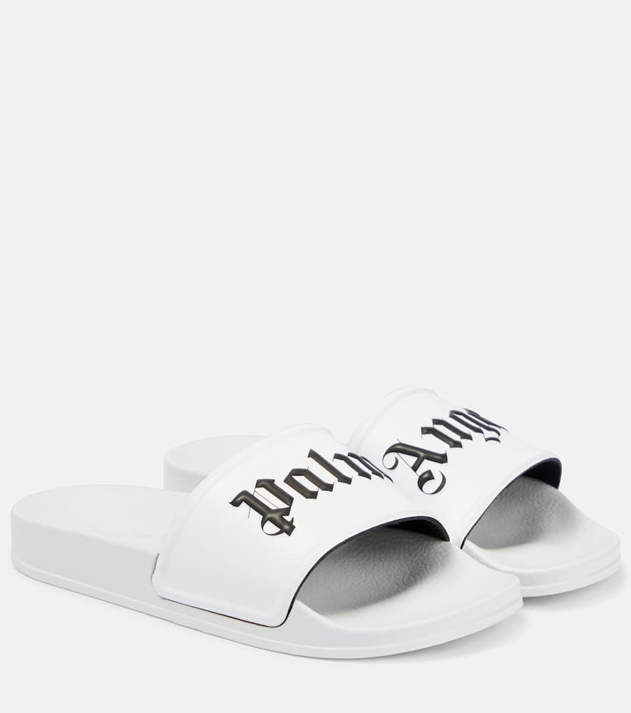 Palm Angels Logo rubber slides