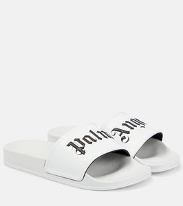Palm Angels Logo rubber slides