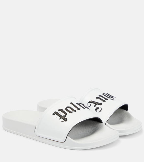 Palm Angels Logo rubber slides