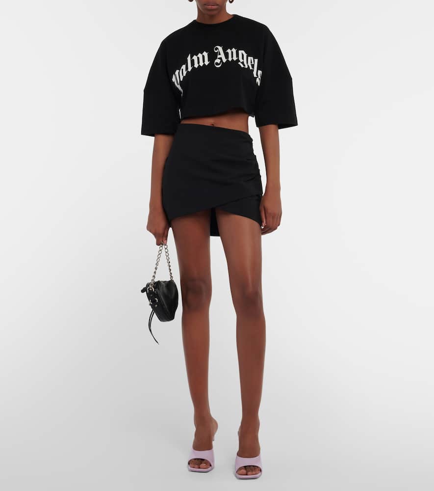 Palm Angels Palm Beach patent leather mules