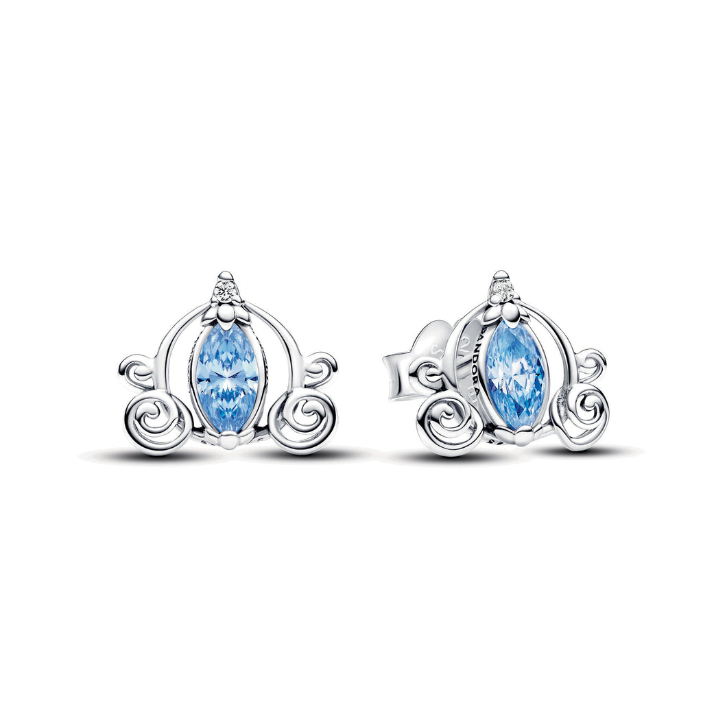 Pandora - Disney, Cinderella's Carriage Stud Earrings