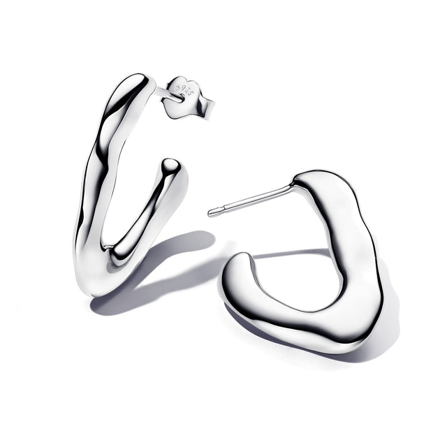Pandora Essence Organically V-shaped Open Hoop Earrings