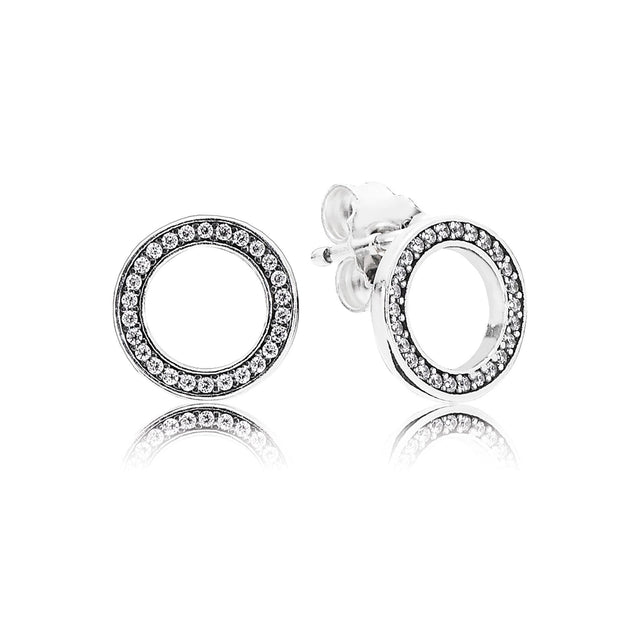 Pandora Forever Pandora Earrings, Clear CZ