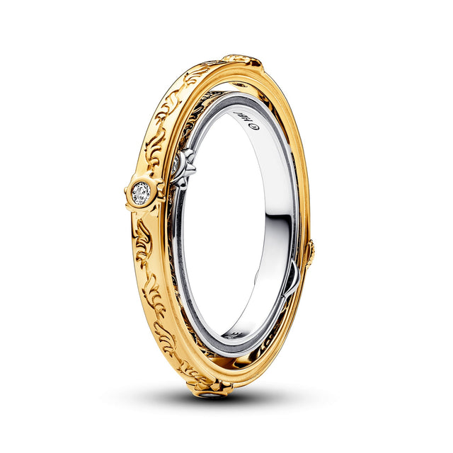 Pandora Game of Thrones Spinning Astrolabe Gold-Plated Ring - Size 5