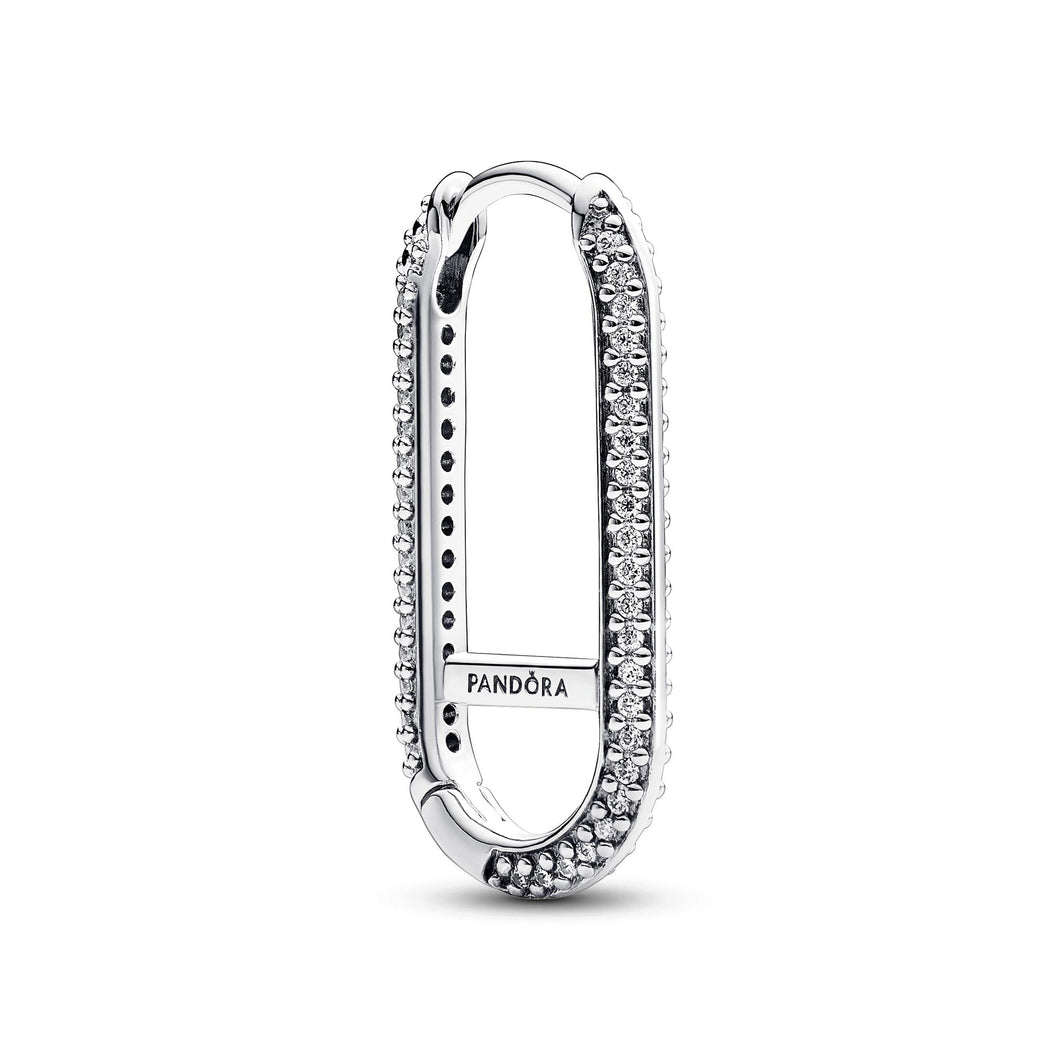 Pandora ME Extended Pave Link Single Earring