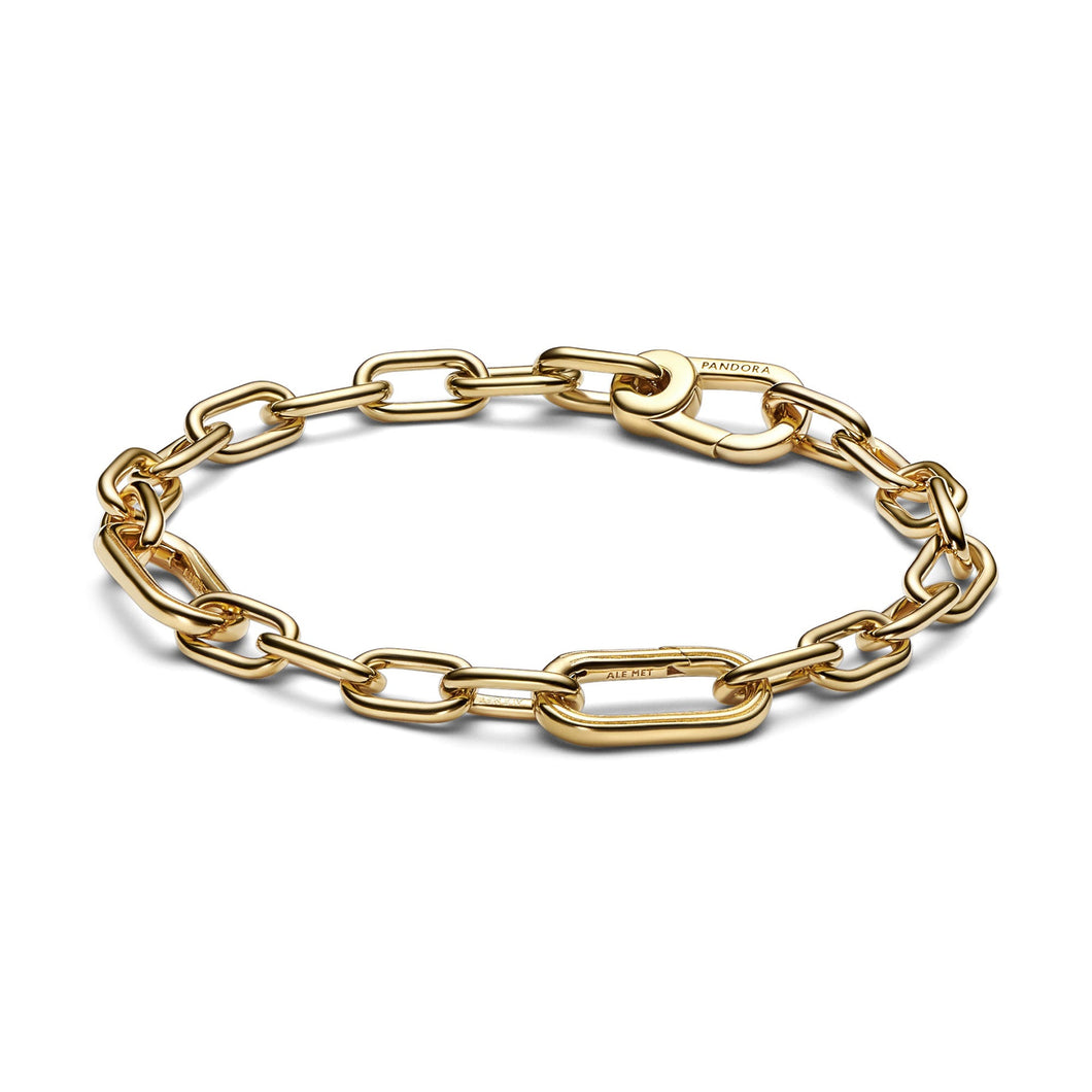 Pandora ME Link Chain Bracelet | Gold-Plated - 7.5 Inches