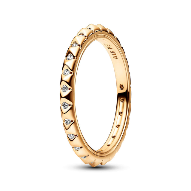 Pandora ME Pyramids Ring | Gold-Plated | Size 4.5