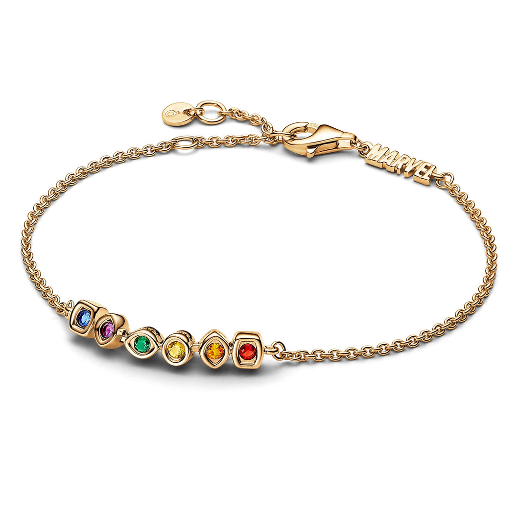 Pandora Marvel The Avengers Infinity Stones Chain Bracelet - 7.1 Inches