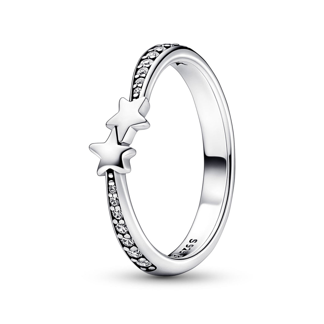 Pandora Shooting Stars Sparkling Ring | Size 7