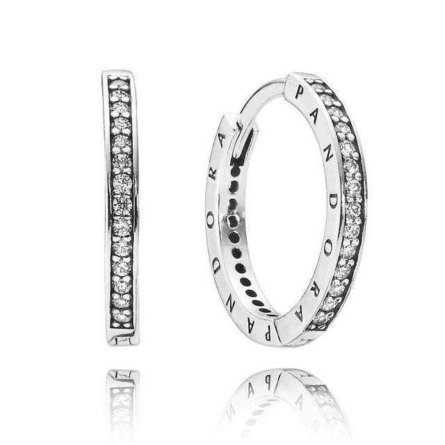 Pandora Signature Hoop Earrings