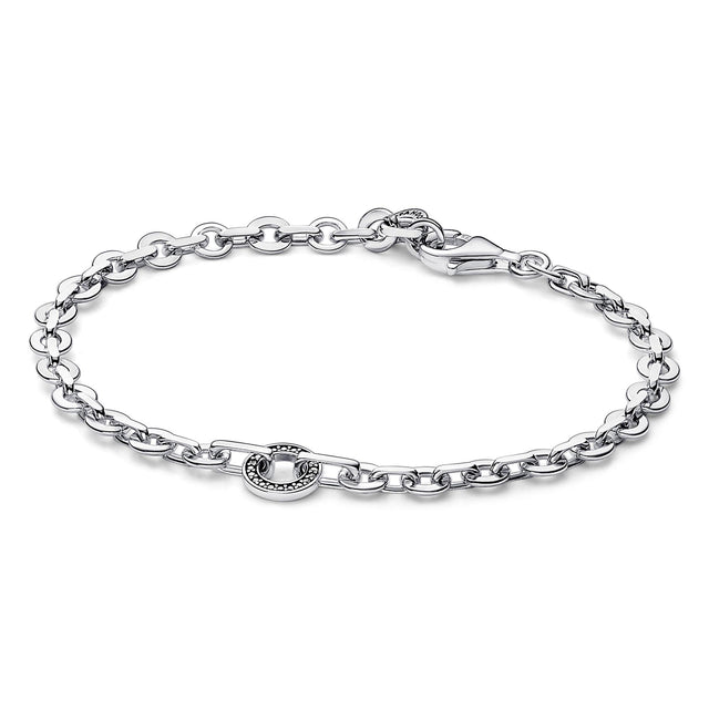 Pandora Signature Pave Bold Chain Bracelet | 6.3 Inches
