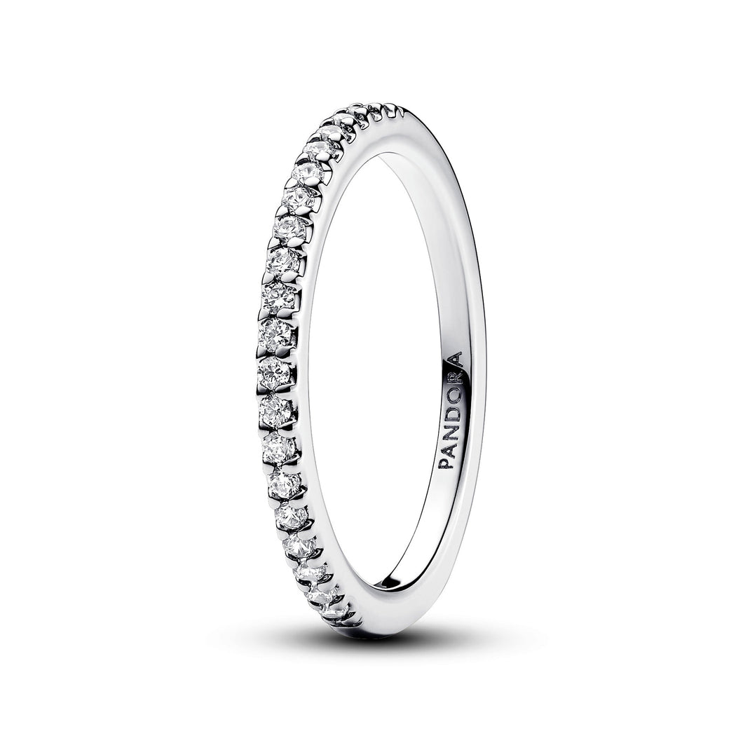 Pandora Sparkling Band Ring - Size 4.5
