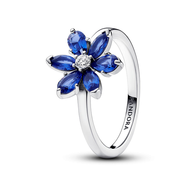 Pandora Sparkling Herbarium Cluster Ring - Size 4.5