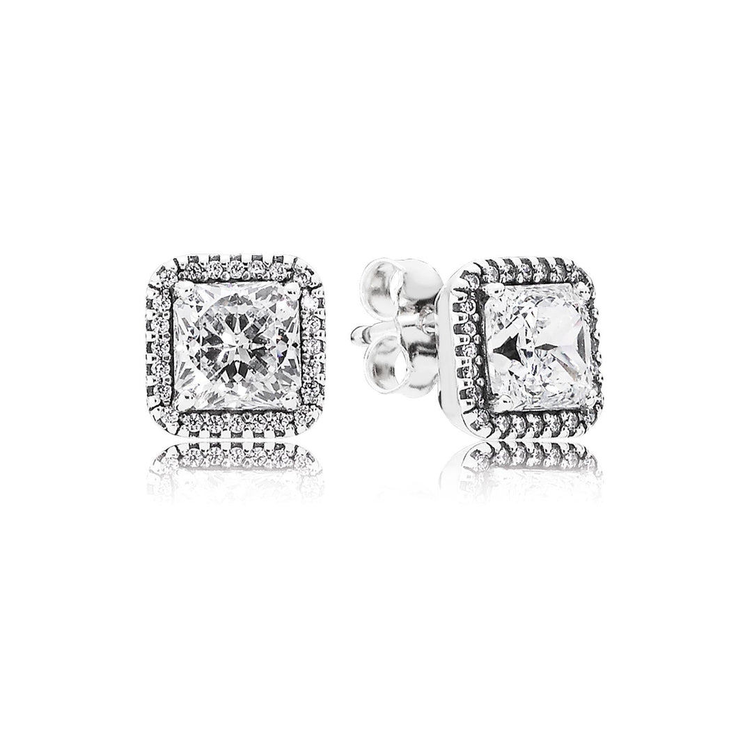 Pandora Timeless Elegance Earrings, Clear CZ