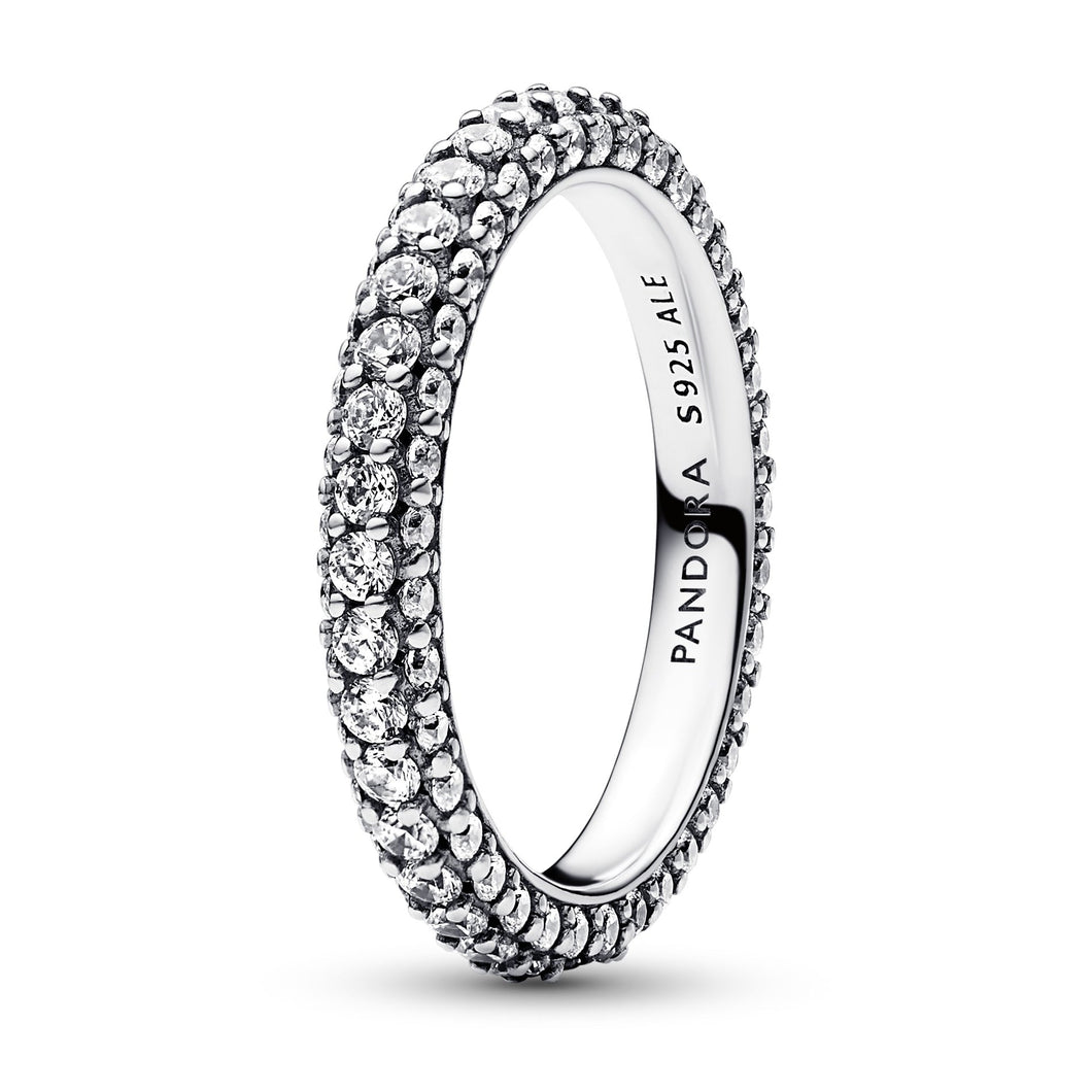 Pandora Timeless Pave Single-Row Ring | Size 4.5