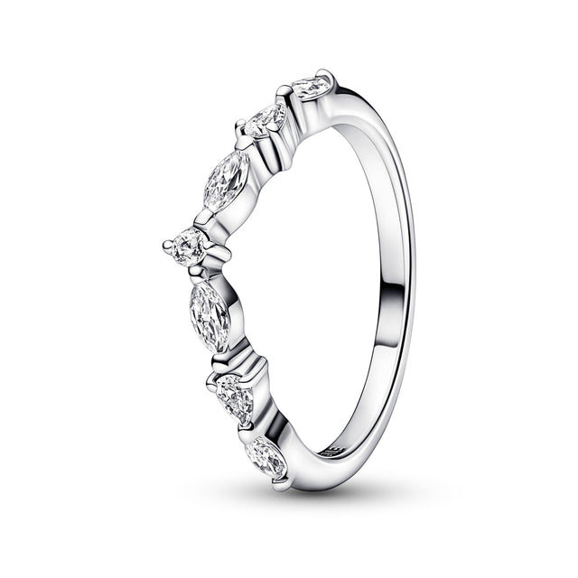 Pandora Timeless Wish Sparkling Alternating Ring | Size 6