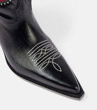 Paris Texas 60 patch-appliqu√É¬© leather cowboy boots