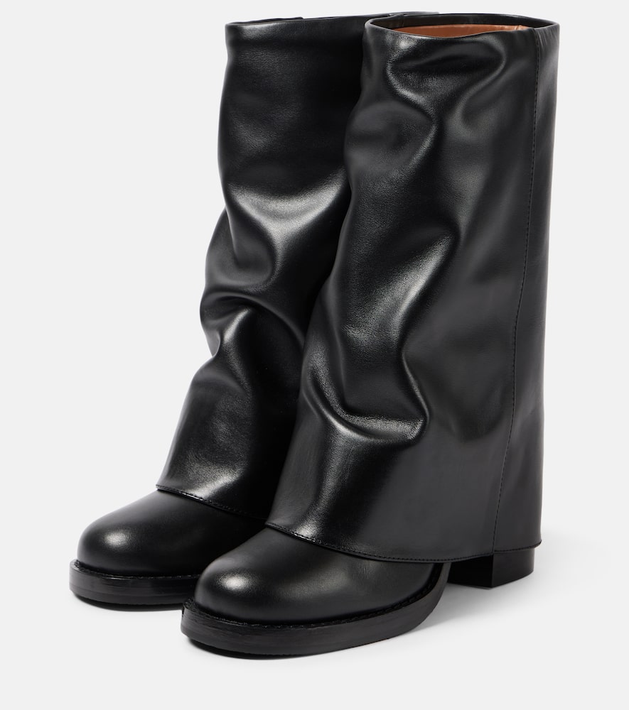 Paris Texas Alexandra 95 leather ankle boots