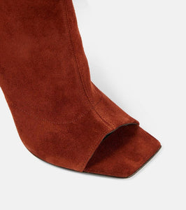 Paris Texas Amanda 105 suede over-the-knee boots