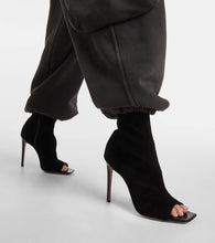 Paris Texas Amanda suede ankle boots