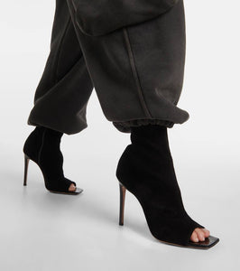 Paris Texas Amanda suede ankle boots