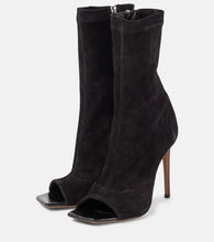 Paris Texas Amanda suede ankle boots
