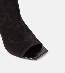 Paris Texas Amanda suede ankle boots