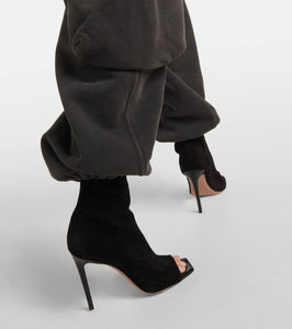 Paris Texas Amanda suede ankle boots