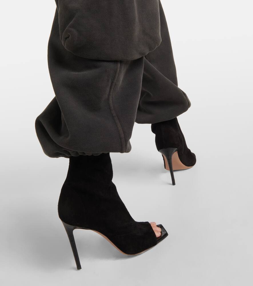 Paris Texas Amanda suede ankle boots