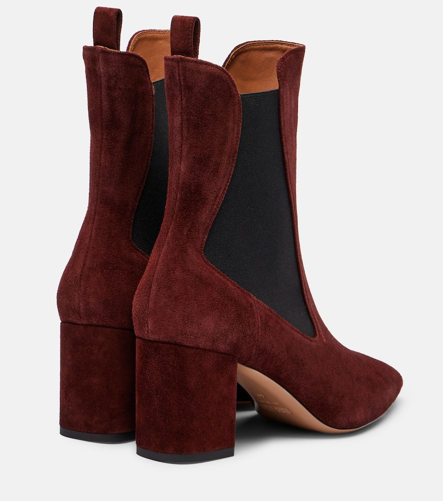Paris Texas Anja 70 suede ankle boots