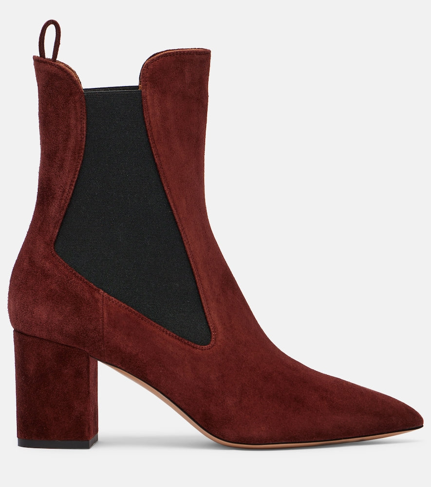 Paris Texas Anja 70 suede ankle boots