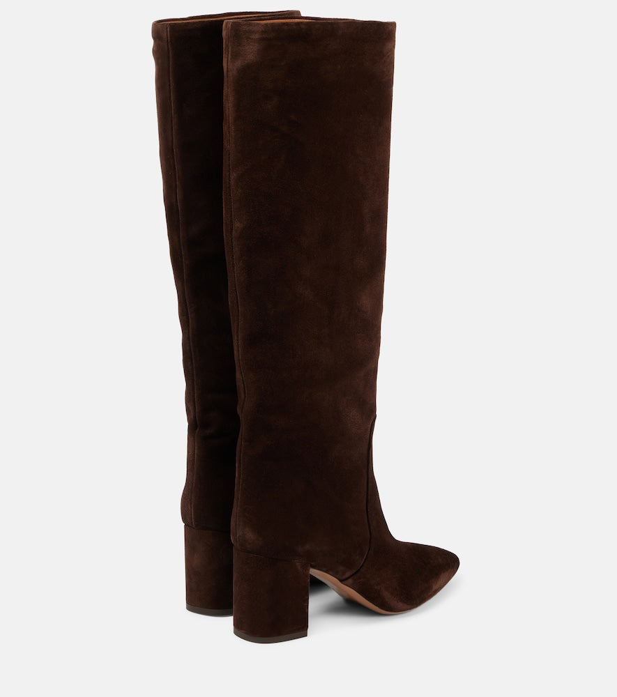 Paris Texas Anja 70 suede knee-high boots
