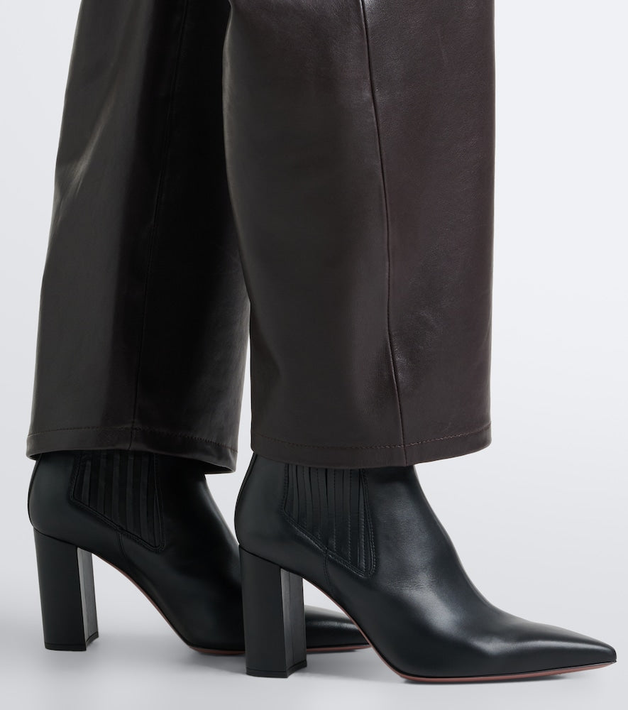 Paris Texas Anja leather ankle boots