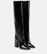 Paris Texas Anja leather knee-high boots - Paris Texas Anja 皮革过膝长靴