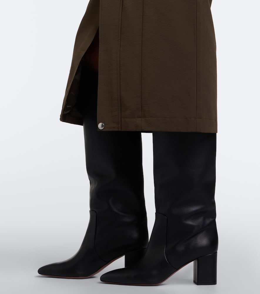 Paris Texas Anja suede knee-high boots
