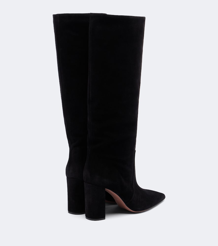 Paris Texas Anja suede knee-high boots
