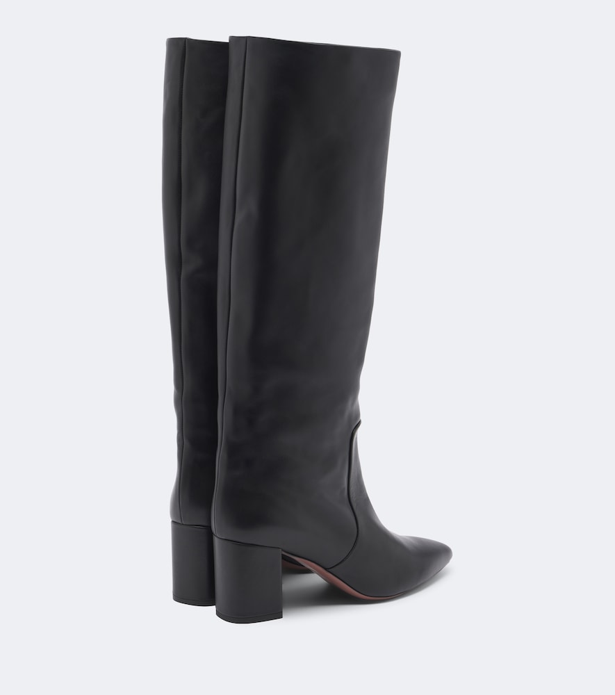 Paris Texas Anja suede knee-high boots