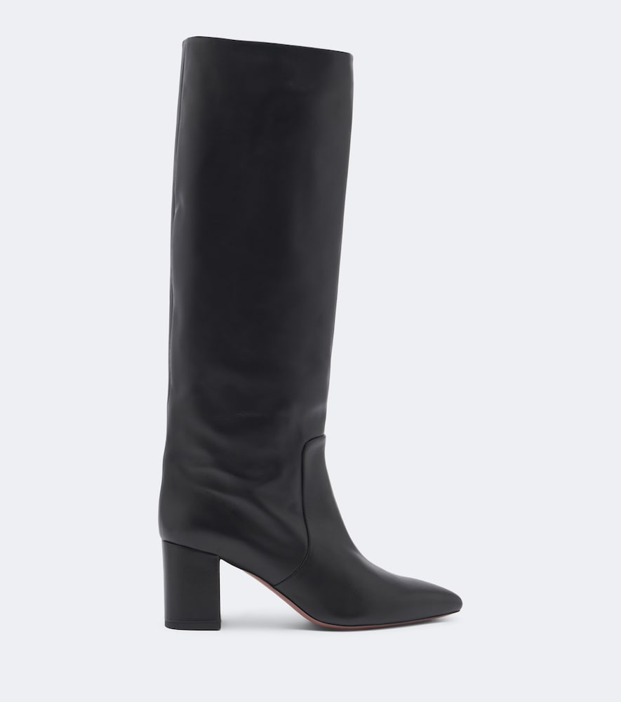 Paris Texas Anja suede knee-high boots