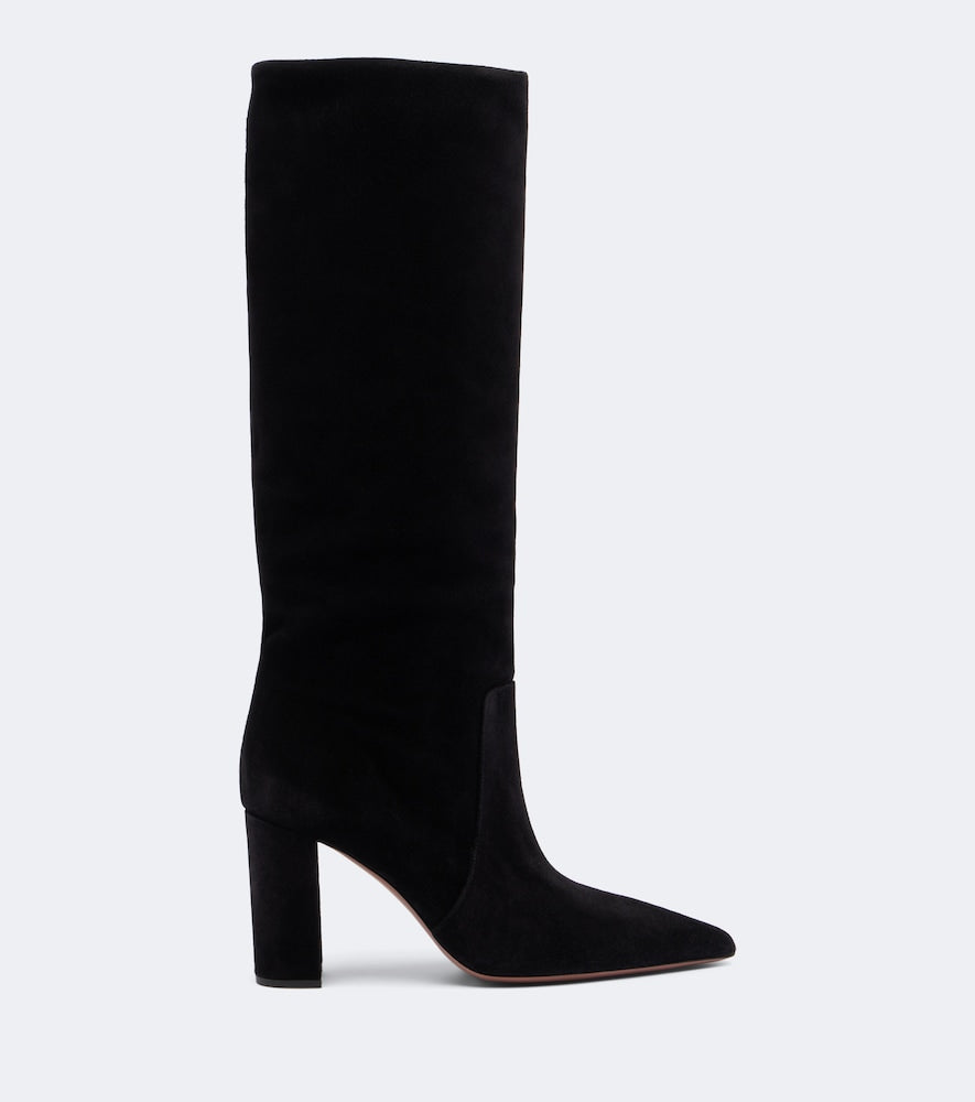 Paris Texas Anja suede knee-high boots