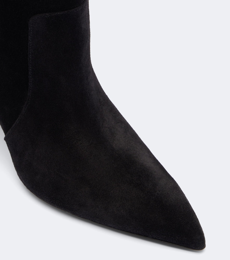 Paris Texas Anja suede knee-high boots