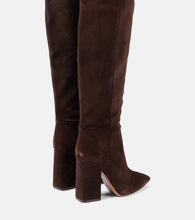 Paris Texas Anja suede over-the-knee boots