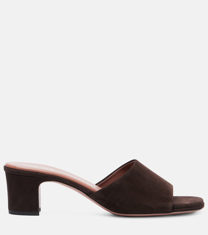 Paris Texas Ava suede mules