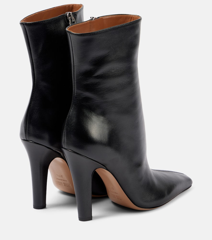 Paris Texas Belle 100 leather knee-high boots