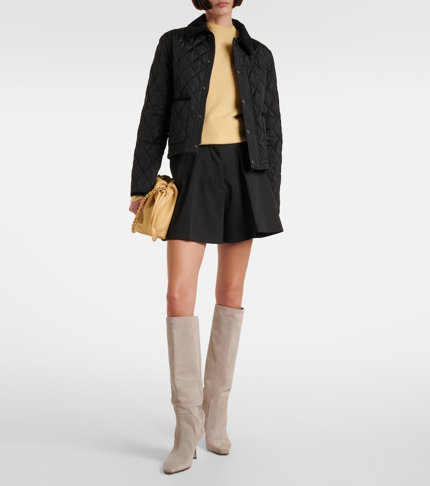 Paris Texas Bettina 75 knee-high suede boots