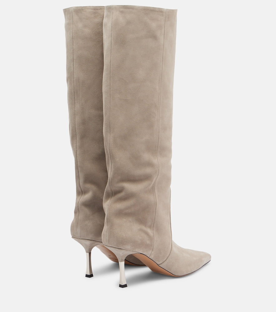 Paris Texas Bettina 75 knee-high suede boots