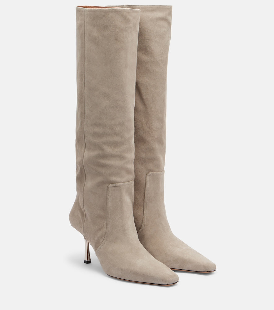 Paris Texas Bettina 75 knee-high suede boots