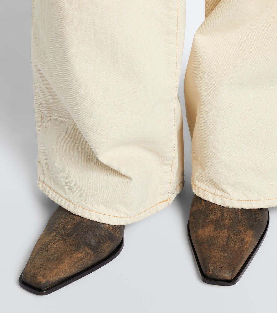Paris Texas Bettina leather Chelsea boots