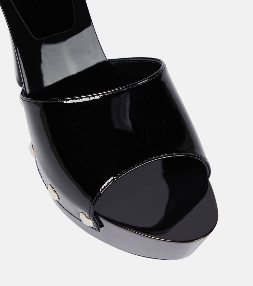 Paris Texas Consuelo patent leather mules