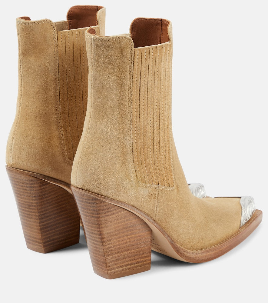 Paris Texas Dallas suede ankle boots