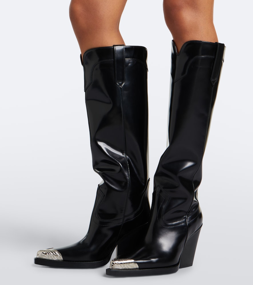 Paris Texas El Dorado embellished leather cowboy boots